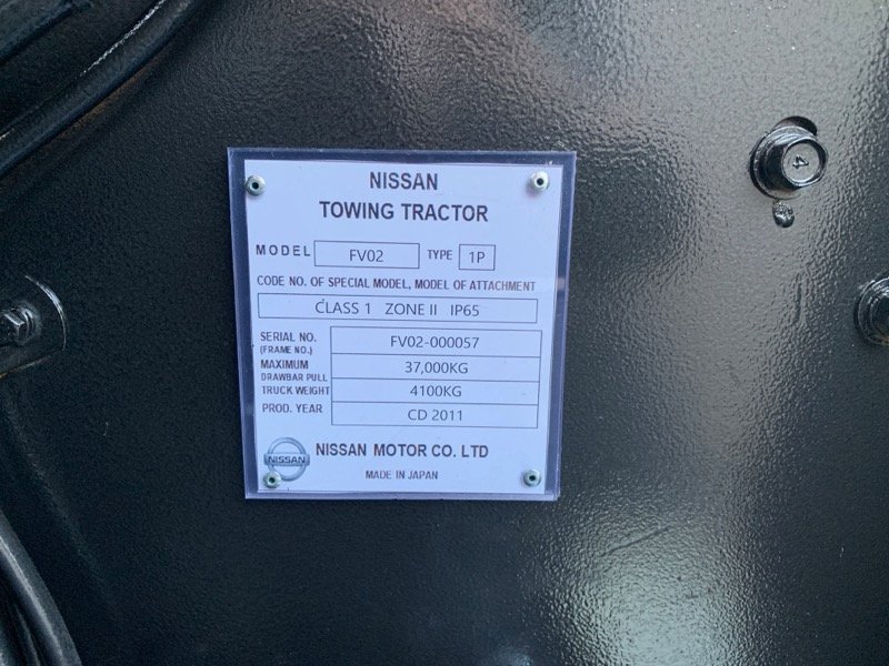 TOW TUG - NISSAN FV02 FLAMEPROOF DIESEL - Image 8